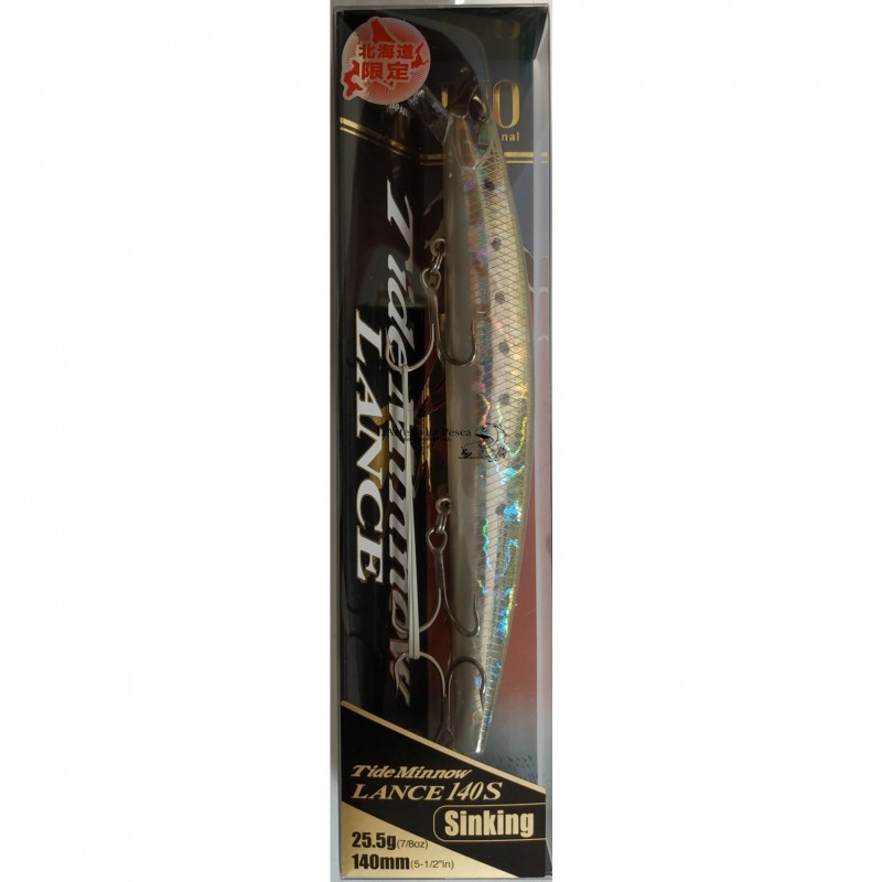 Artificiale Duo Tide Minnow Lance 140S 140mm 25,5g Sinking Col. Sardine Noir