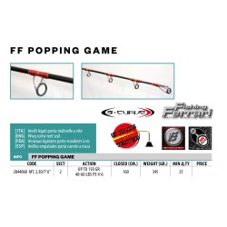 Canna Spinning Fishing Ferrari Popping Game