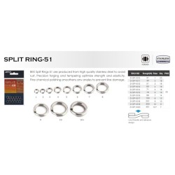 Anellini Spaccati BKK Split Ring-51