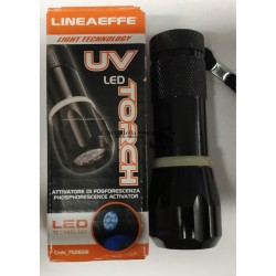 Torcia UV Lineaeffe In Alluminio UV Flash Light ( 7598331 )