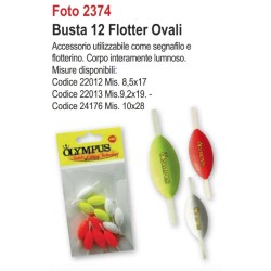 Segnafilo Olympus Busta 12 Flotter Ovali